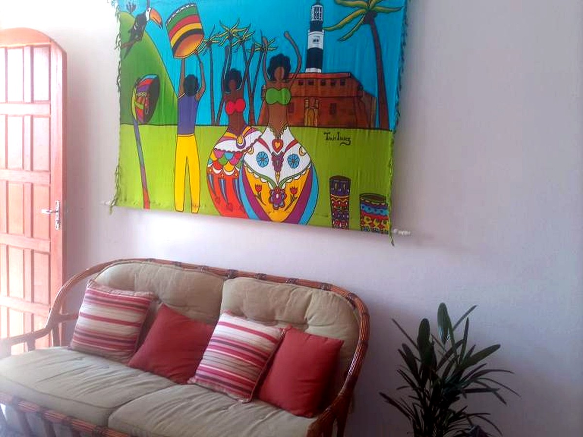 Sala de estar da Casa Amélia
